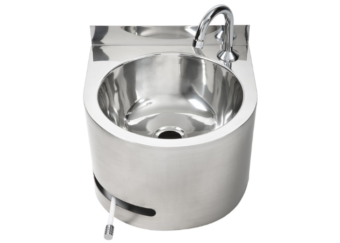 Hands Free Stainless Steel Basin by 3monkeez