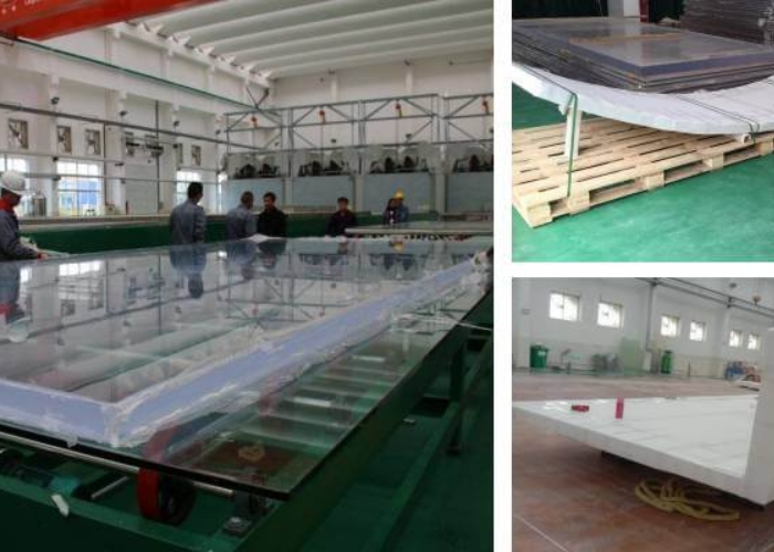 Acrylic Panels for Transparent Swimming Pools by Allplastics