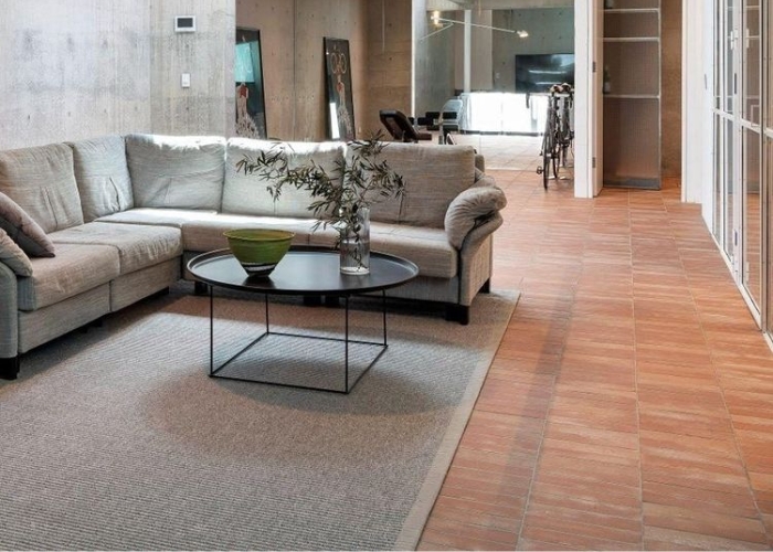 Hydronic Heating for Terracotta Tile Flooring by Amuheat