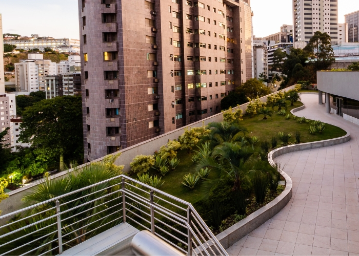 Foamglas Wall Board for Green Roofs by Bellis