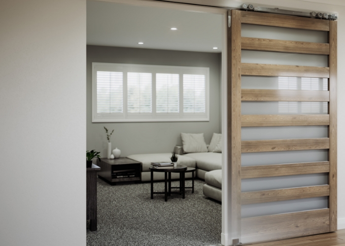 Soft Close Interior Sliding Door by Brio