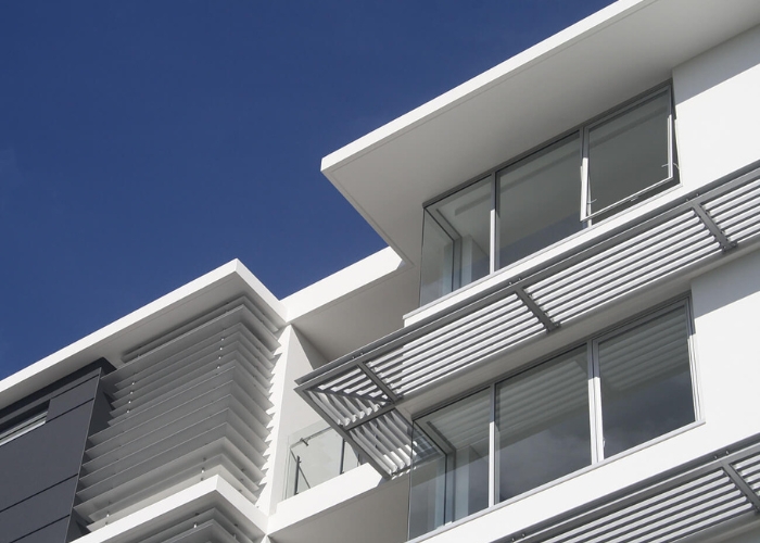Elliptical Blades for Apartment Buildings from Maxim Louvres