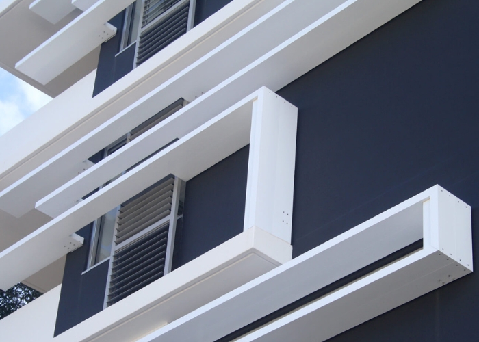 Elliptical Blades for Apartment Buildings from Maxim Louvres