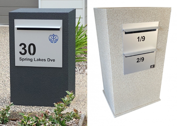 Synthetic Pier Letterboxes by Mailmaster