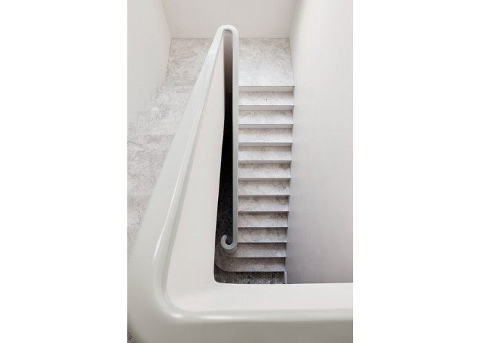 Custom Marble Stone Staircase for Modern Homes by S&A Stairs