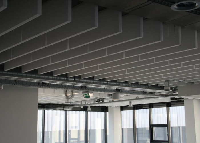 Suspended Sheet Baffles by Acoustic Answers