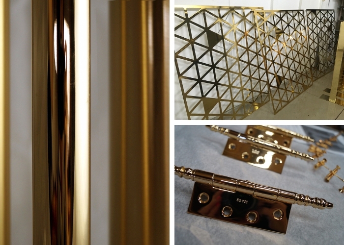 Polished Gold with Clear Gloss Finish by Astor Metal Finishes