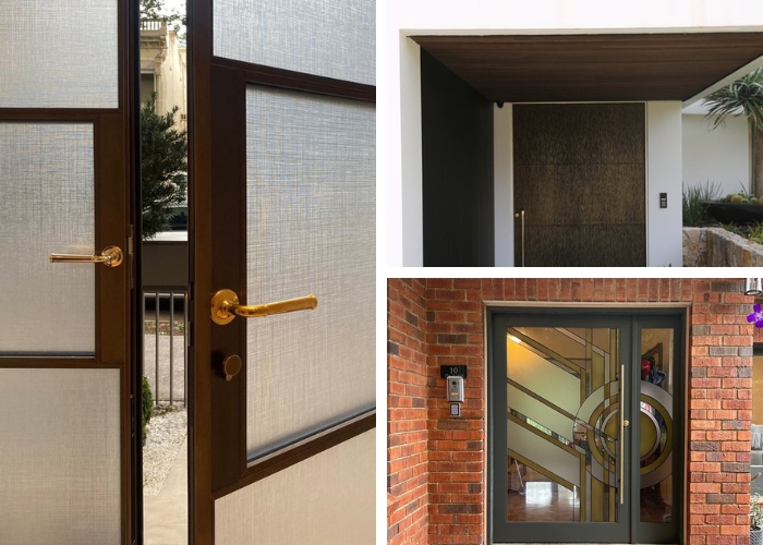 Bespoke Surfaces and Designs for Door and Garage Door Entrances by Axolotl