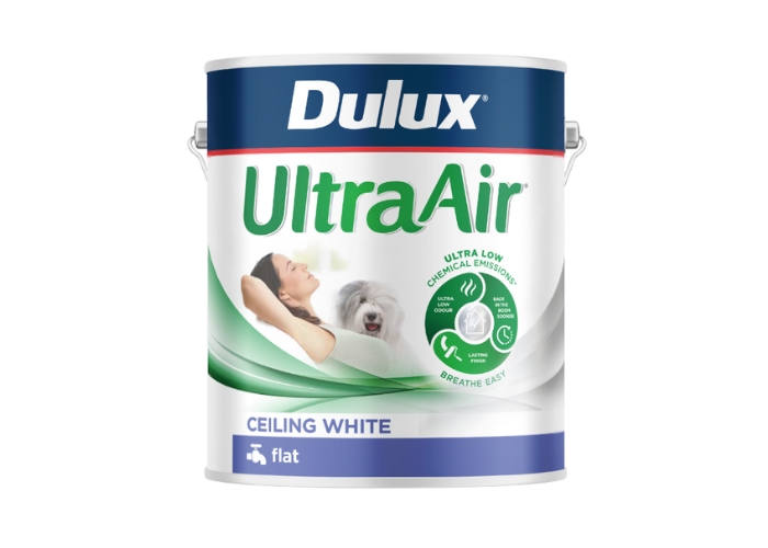 Premium Water Based White Paint for Interior Ceilings from Dulux
