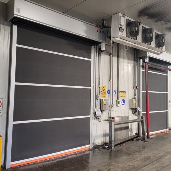 Insulated High Speed Rapid Roller Doors from EBS