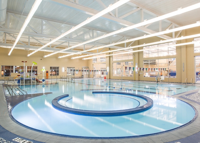 LED Light Pipes for Swimming Facilities by HotBeam