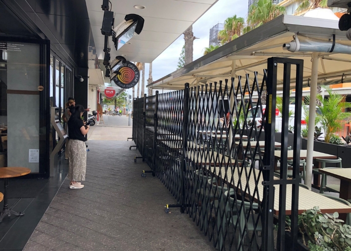 Portable Expandable Security Gates for Outdoor Venues by ATDC