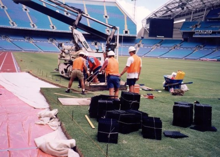 Drainage System for Sports Fields by Atlantis