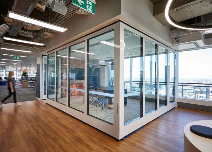Glass Partitions for Offices by Bildspec