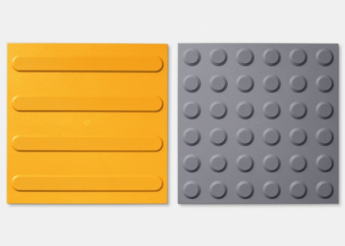 Peel and Stick Tactile Indicators by Birrus