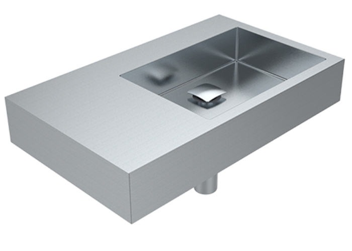 Accessible Basin with Side Shelf by Britex