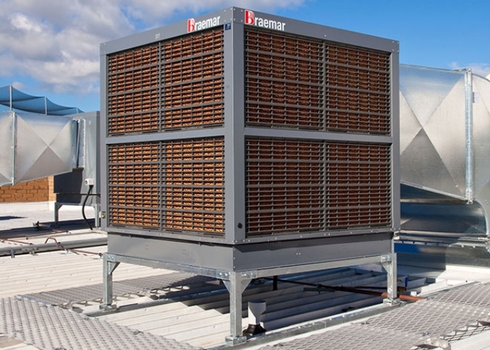 Evaporative Coolers for Manufacturing Plants by Celmec