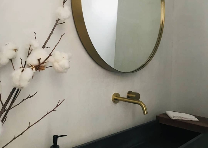 Microcement Walls for Bathrooms by Danlaid