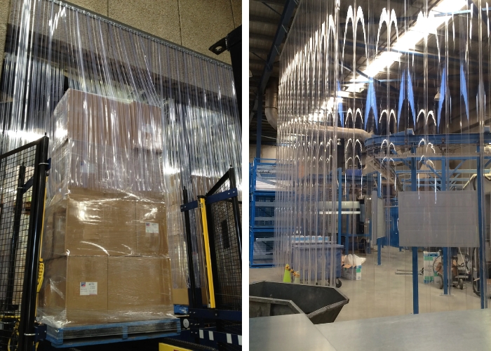 Strip Door Curtains for Factories by DMF International