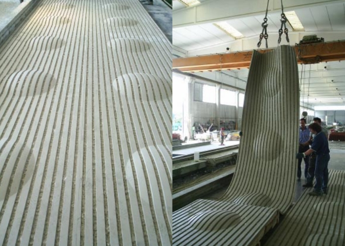 Elastic Formliner for Decorative Concrete Facades by Reckli