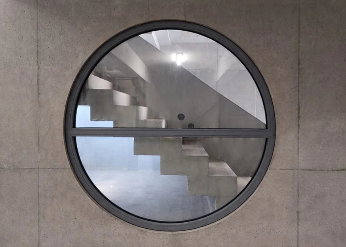 Circular Fire Rated Windows by Technical Protection Systems