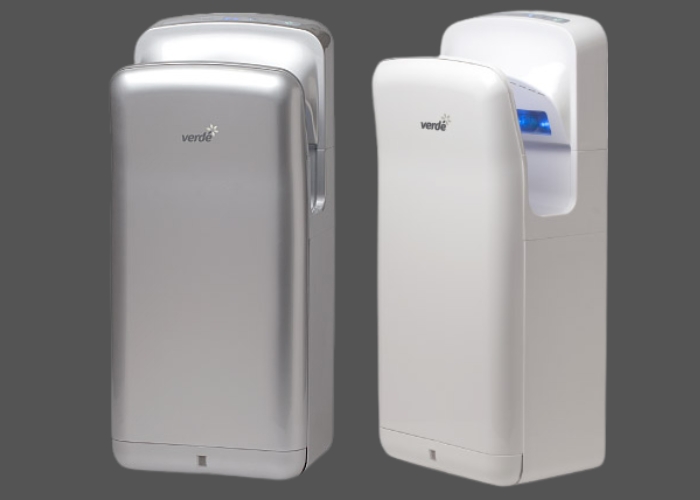 Hand Dryer with Brushless Motor by Verde Solutions