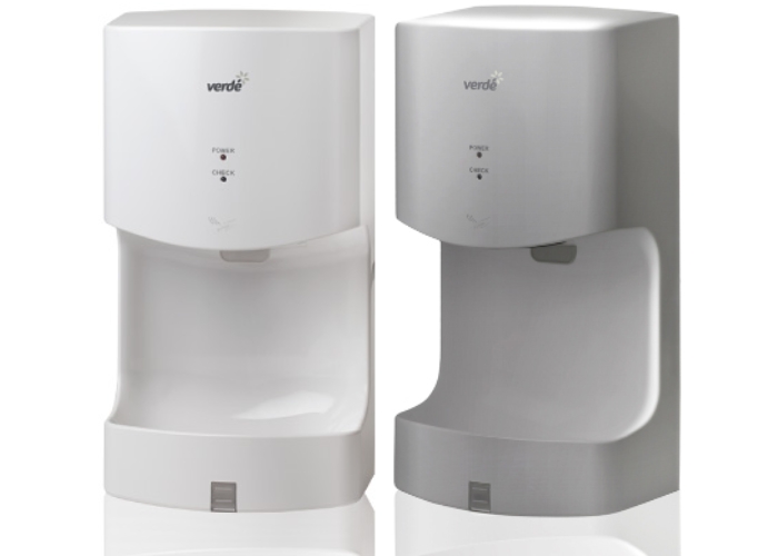Hand Dryer with Brushless Motor by Verde Solutions
