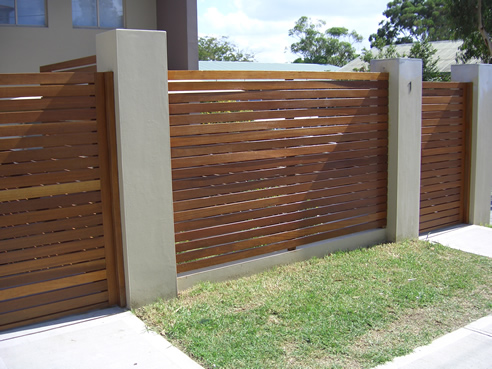 hardwood privacy screen