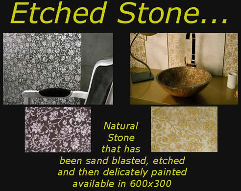 etched stone tiles