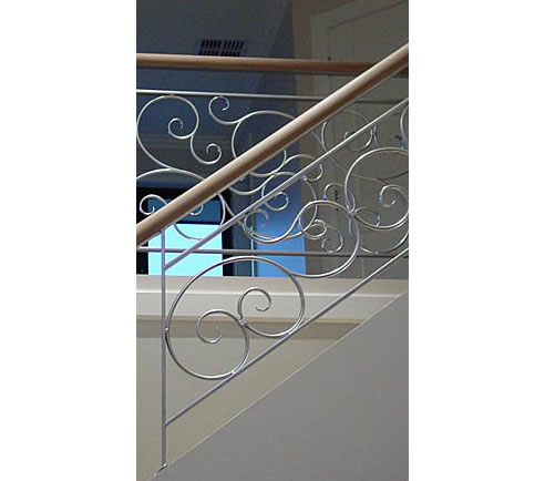 Wrought Iron Staircase Balustrade