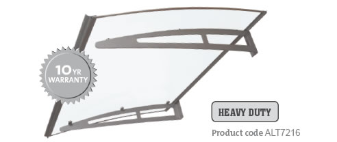 clear polycarbonate canopy