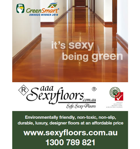 environmentally friendly concrete coated flooring