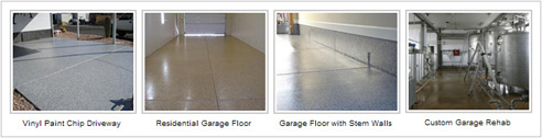 different floor coatings