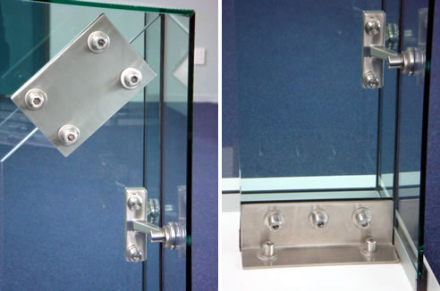 glass fin system