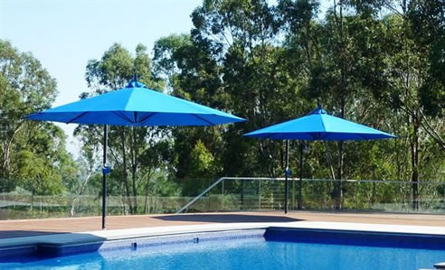 swimming pool umbrellas