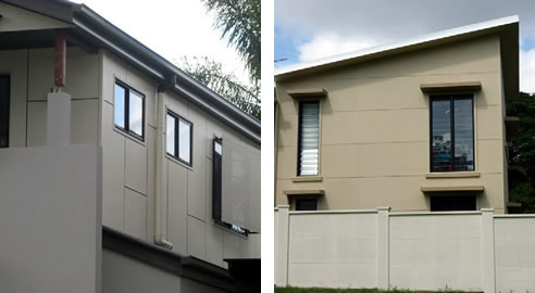 insulated cladding panels