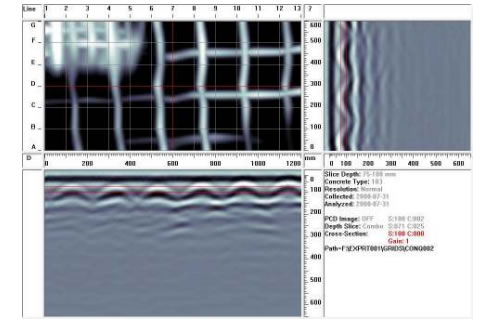 concrete x-ray example report