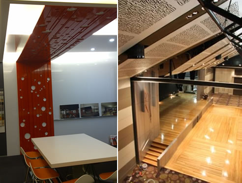 decorative acoustic ceiling panels