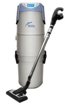 centrally ducted vacuum cleaner