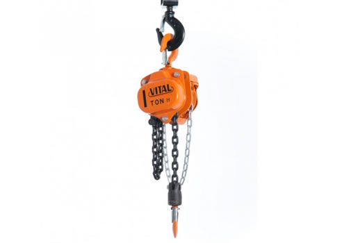 vital chain block with overload protection