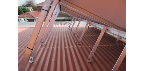 solar panel mounting
