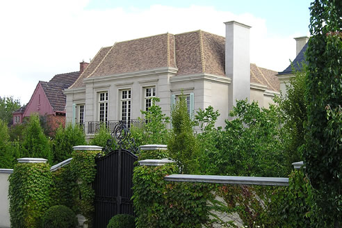 terracotta roof shingles