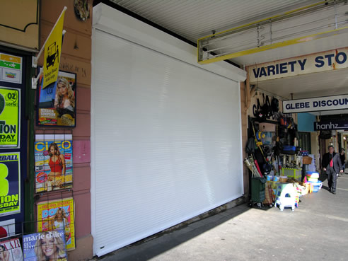 security roller shutter for shopfront