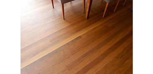 hardwaxed floor