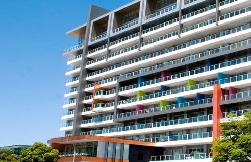 colourful building facade