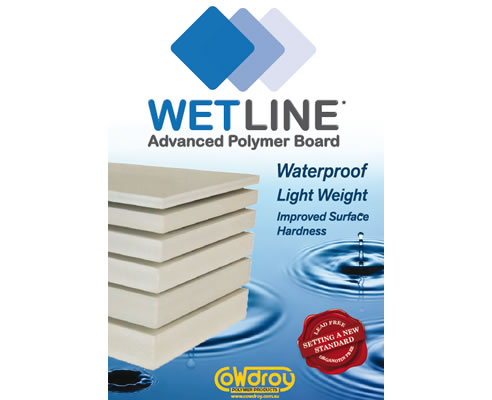 wetline polymer board
