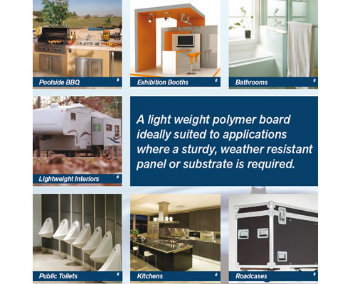 polymer board applications