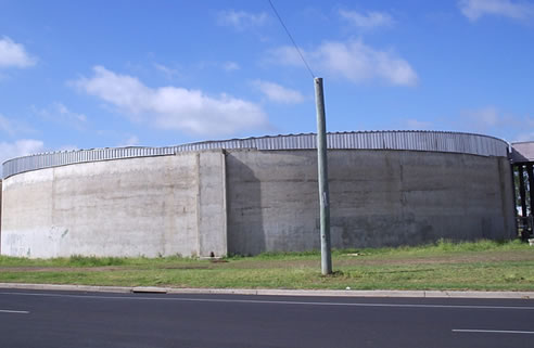 concrete water tank