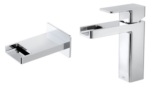 dorf cascade bath outlet and basin mixer