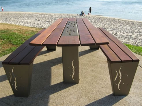 beach furniture aluminium